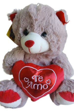 PELUCHE Osito con corazón te amo 32cm