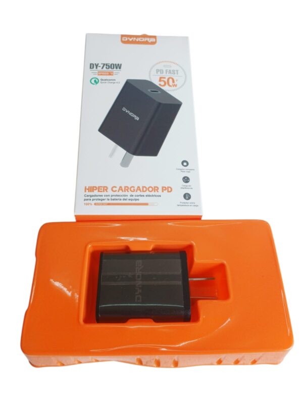 CARGADOR DYNORA TIPO C CARGA RAPIDA 50w