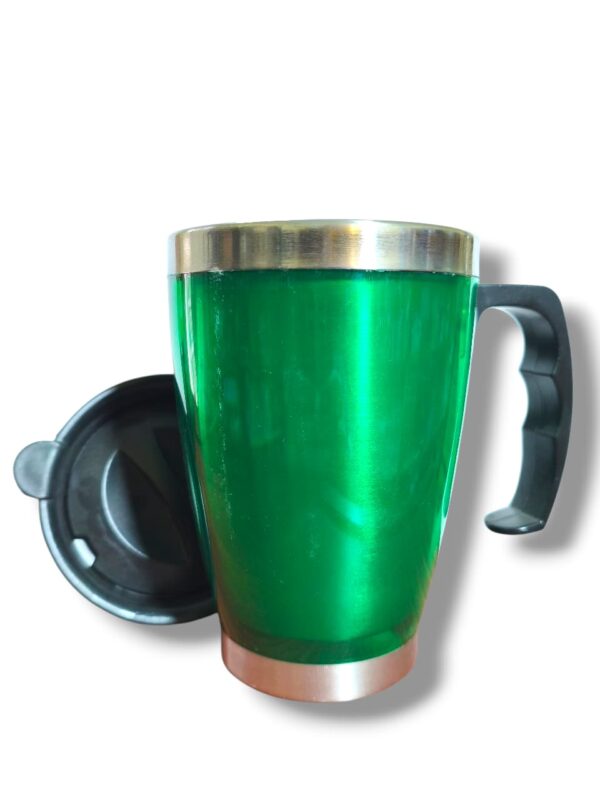 Taza Mug térmica acero con tapa