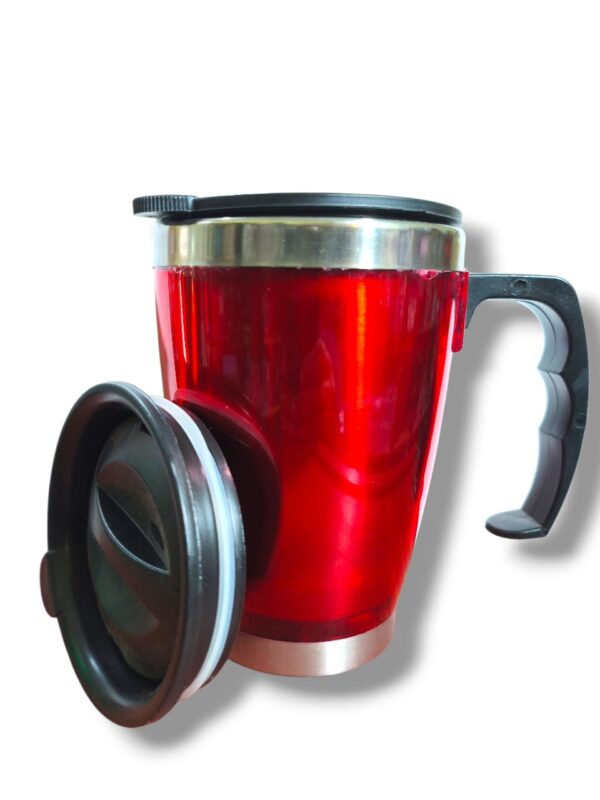Taza Mug térmica acero con tapa