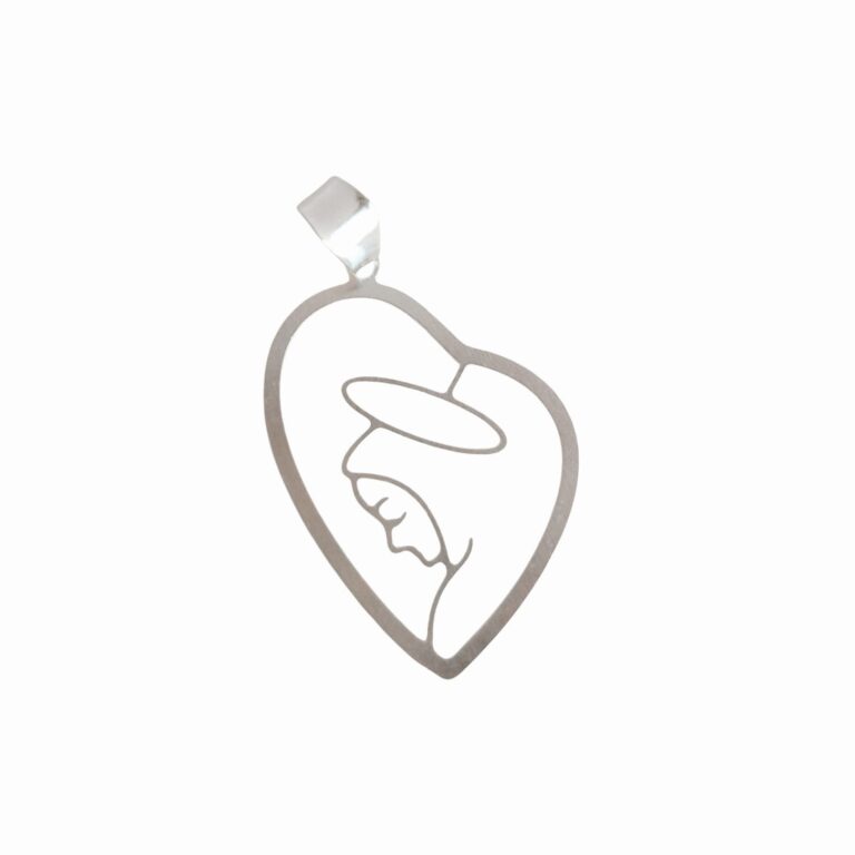Dije Plata 925 Virgen Niña