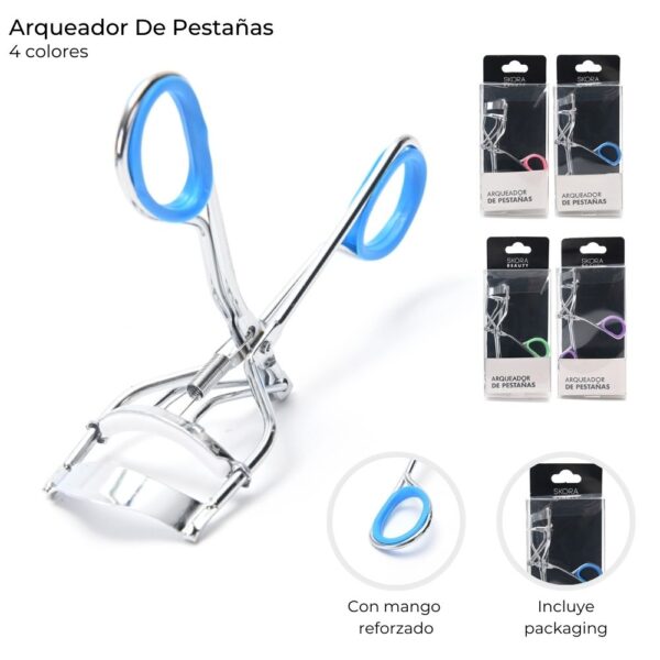 Arqueador de pestañas en caja