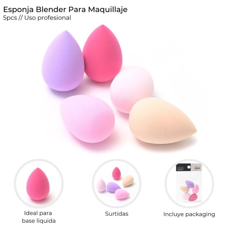 Espojitas para maquillaje en gota x 5u