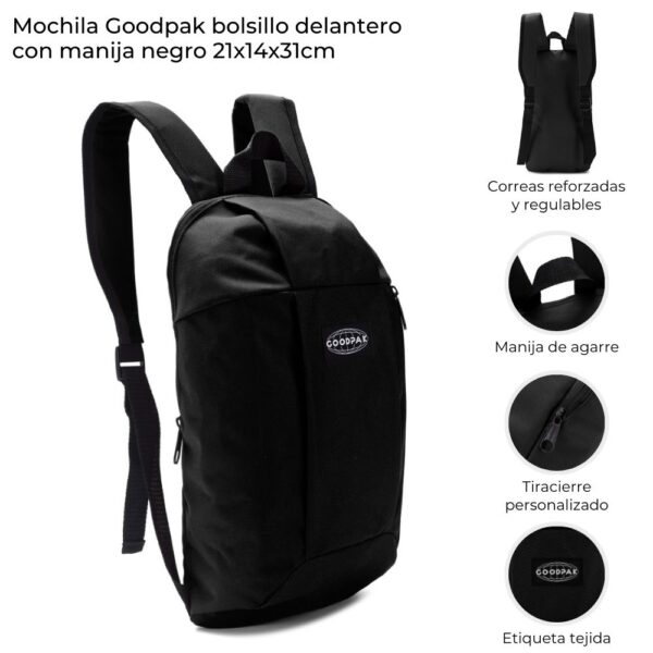 Mochila deportiva GOODPAK 21x14x31