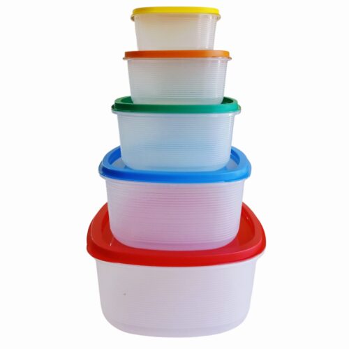 Contenedor apilables x 5u. MAGICLICK