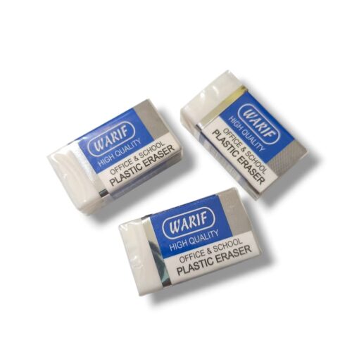 Pack x3u. gomas blancas