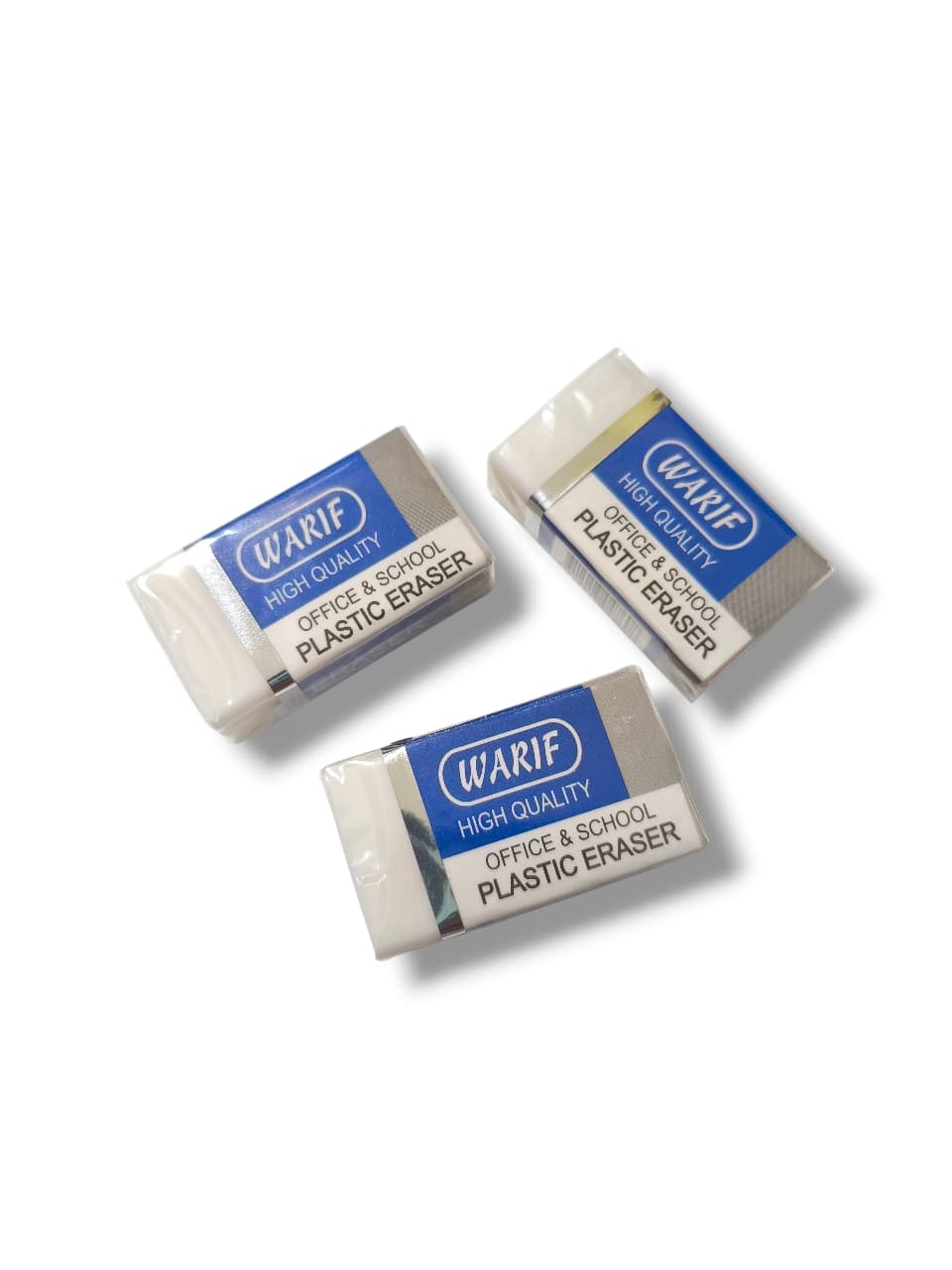 Pack x3u. gomas blancas