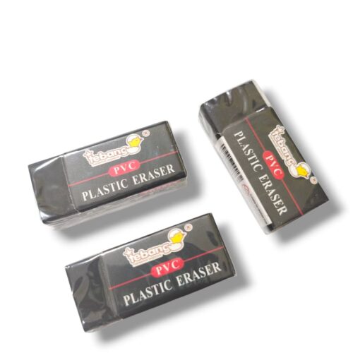 Pack x3u. gomas negras