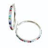 Aro AQ Blanco con strass 3.5cm