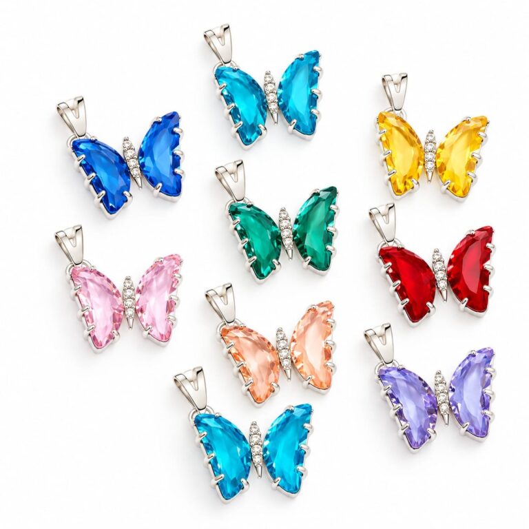 Dije plata 925 Mariposa