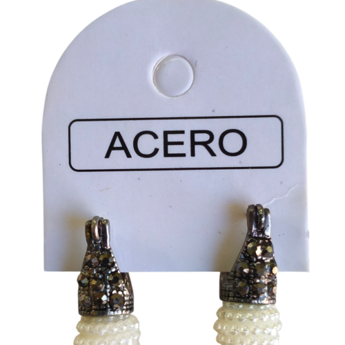 Aro AQ Laydi Dy con micro perlas.