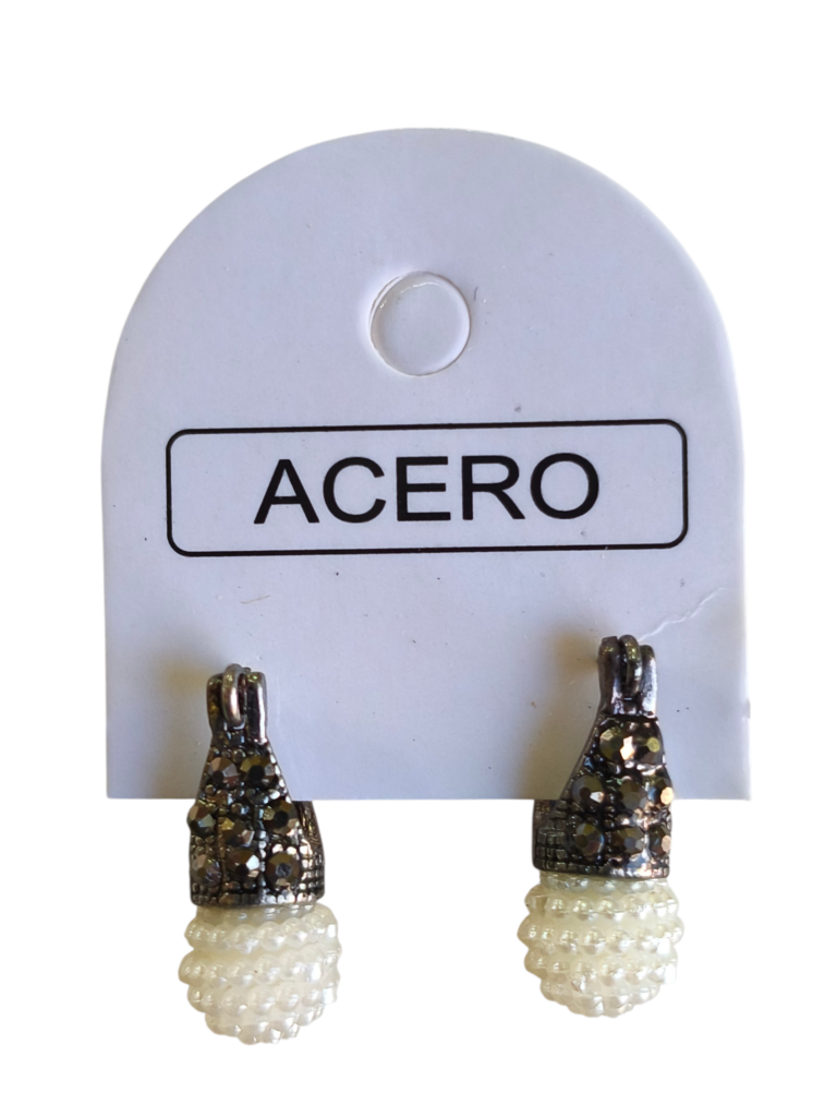 Aro AQ Laydi Dy con micro perlas.