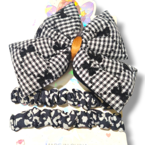 Set colero moño +2 scuncys