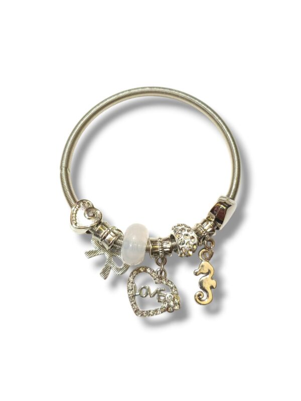Pulsera fantasía tipo pandora (varios modelos)