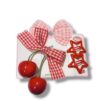 Set 2 trabitas + pico cereza