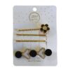 Set invisibles + pico dorados *varios modelos