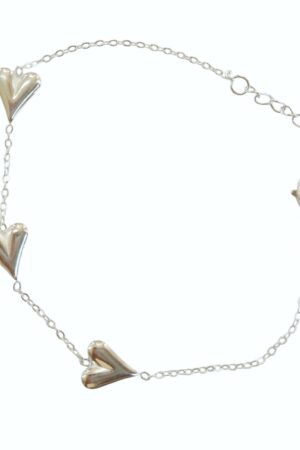 Pulsera Laminada en plata 1000