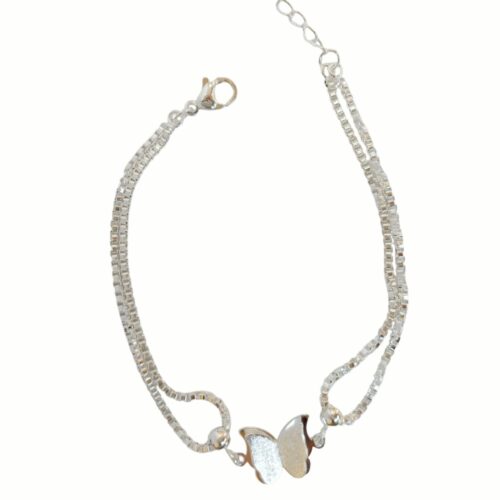 Pulsera Laminada en plata 1000