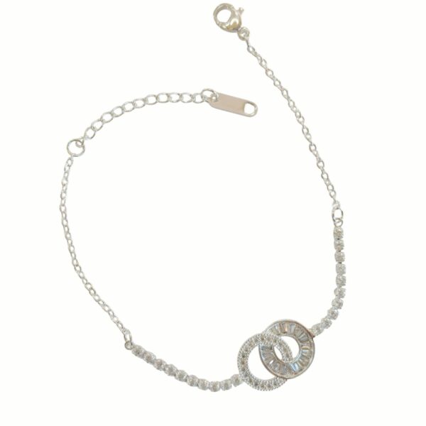 Pulsera Laminada en plata 1000