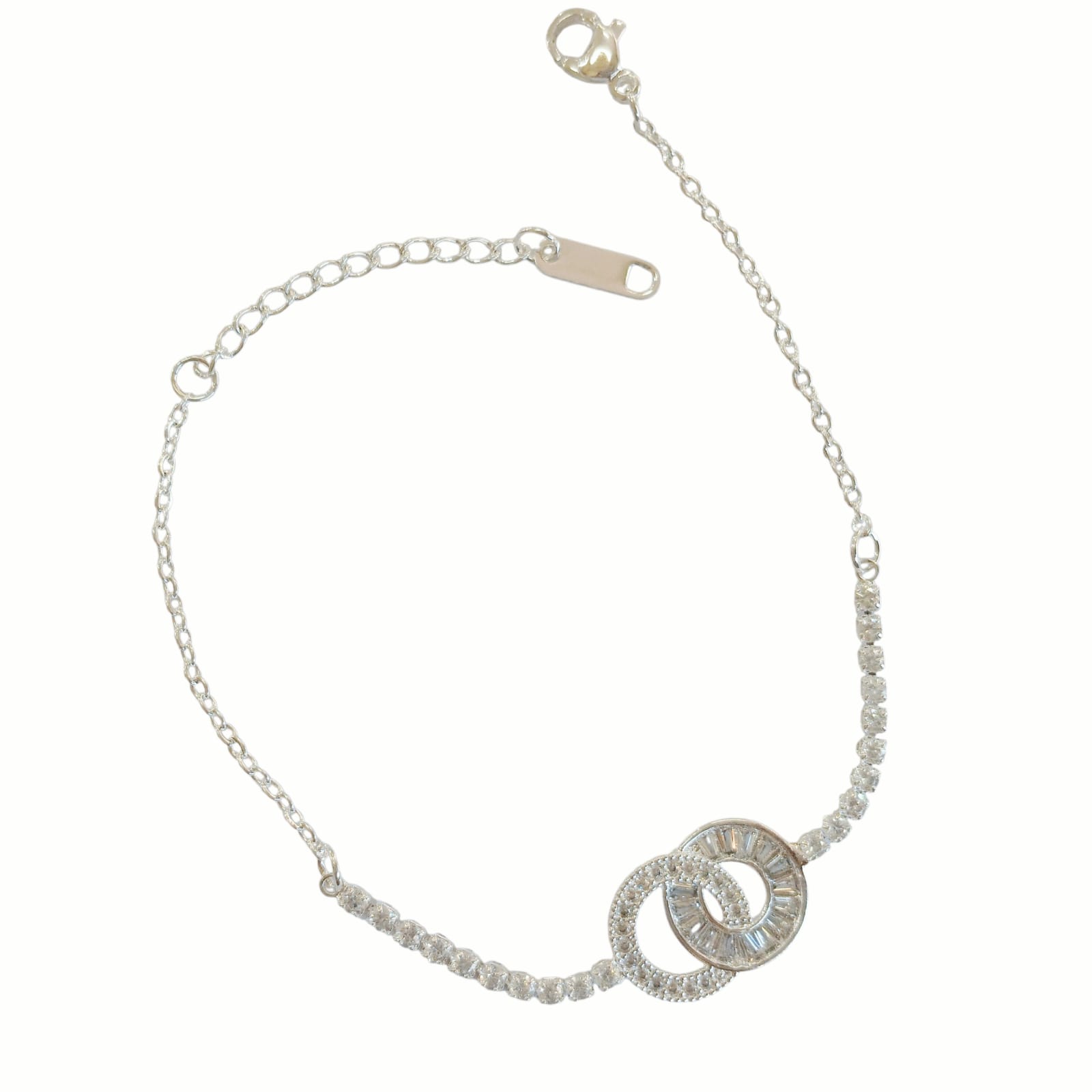 Pulsera Laminada en plata 1000