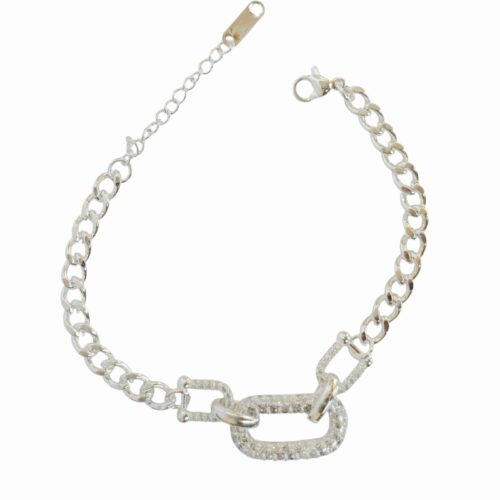 Pulsera Laminada en plata 1000