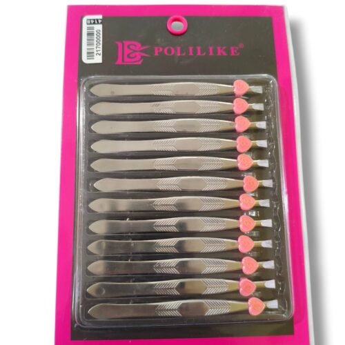 Pinzas de depilar blister x12u.