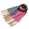 Pashmina rayada 40x186