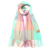Pashmina rayada 66x177