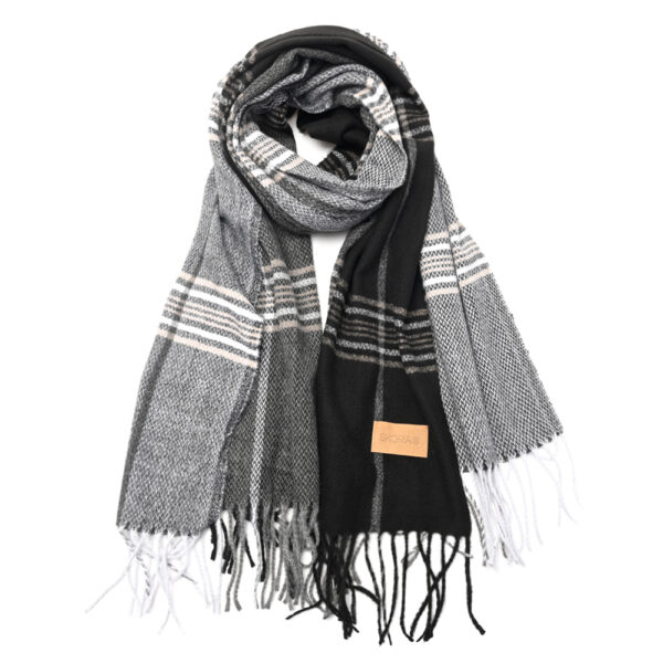 Pashmina cuadrille 68x170