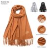 Pashmina lisa 66x180