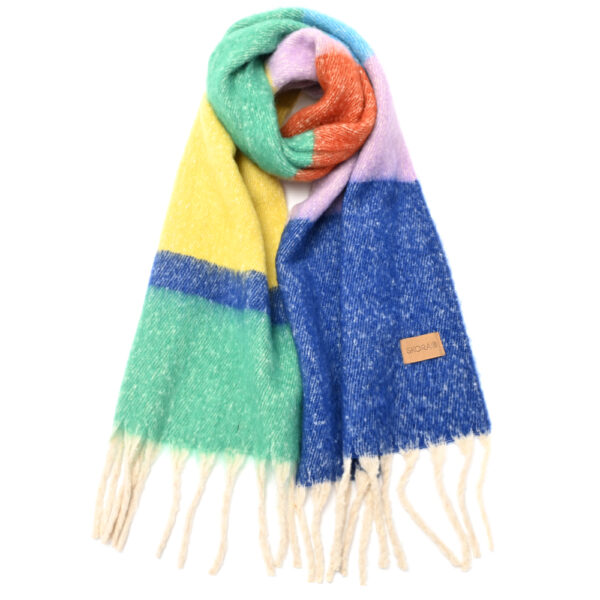 Pashmina cuadrille 40x192