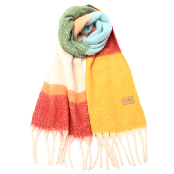 Pashmina cuadrille 40x192