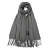 Pashmina lisas con fleco 70x180