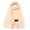 Pashmina lisas con fleco 70x180