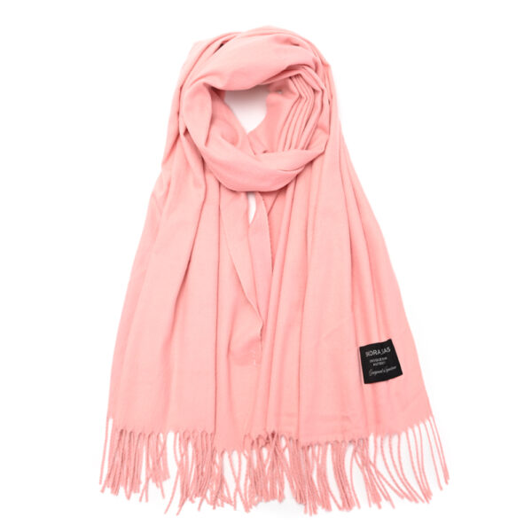 Pashmina lisas con fleco 70x180
