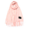 Pashmina lisas con fleco 70x180