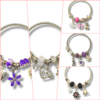 Pulsera fantasía tipo pandora (varios modelos)