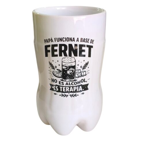 Vaso Fernet de cerámica.