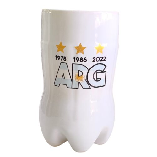 Vaso Fernet de cerámica.