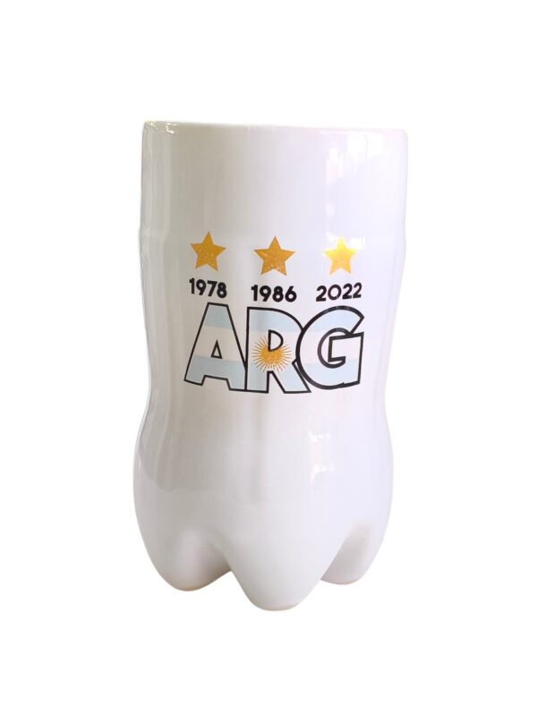 Vaso Fernet de cerámica.