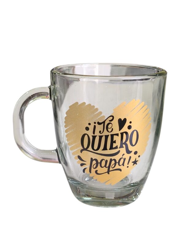 Taza Mug vidrio.