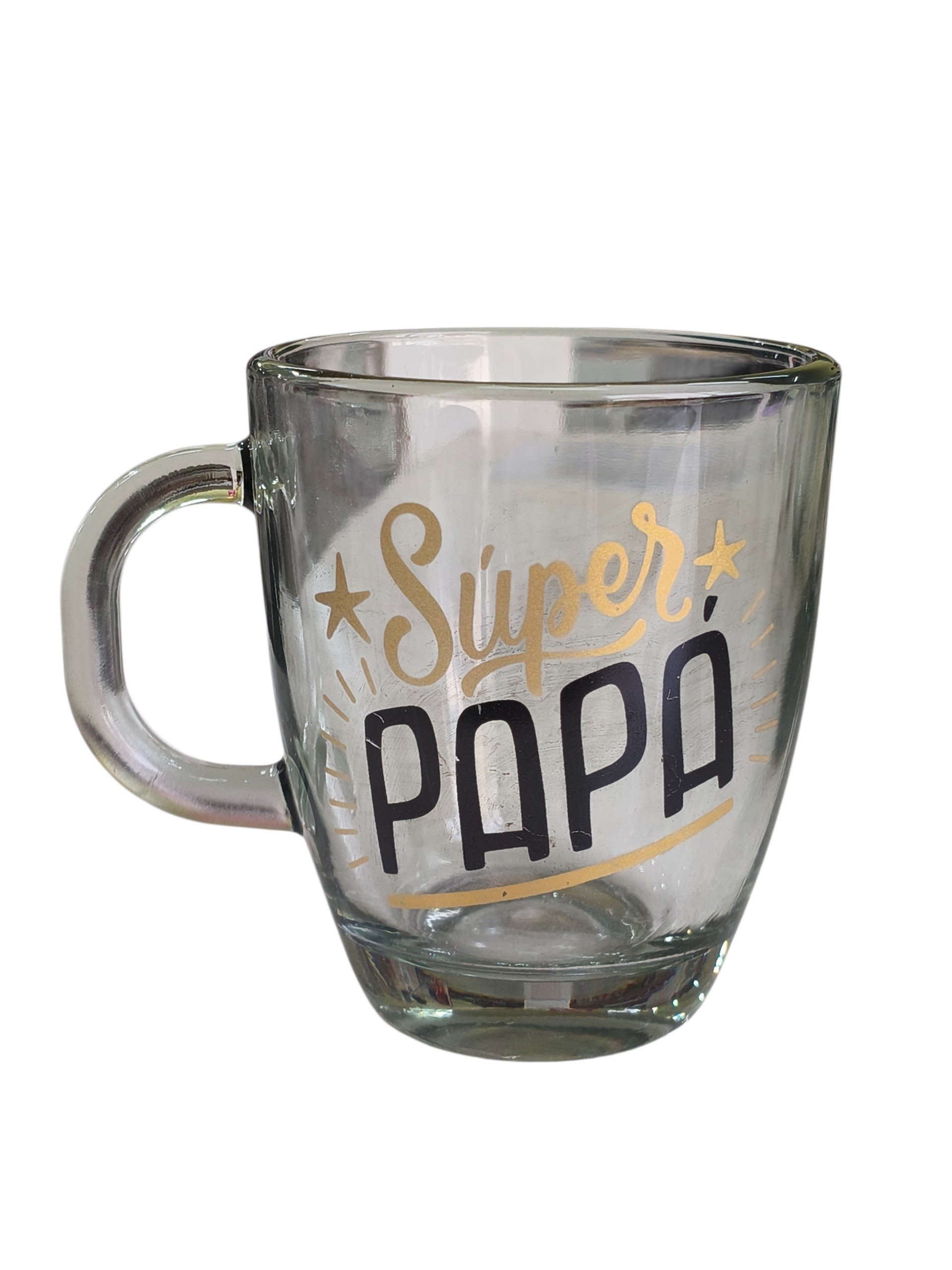 Taza Mug vidrio.