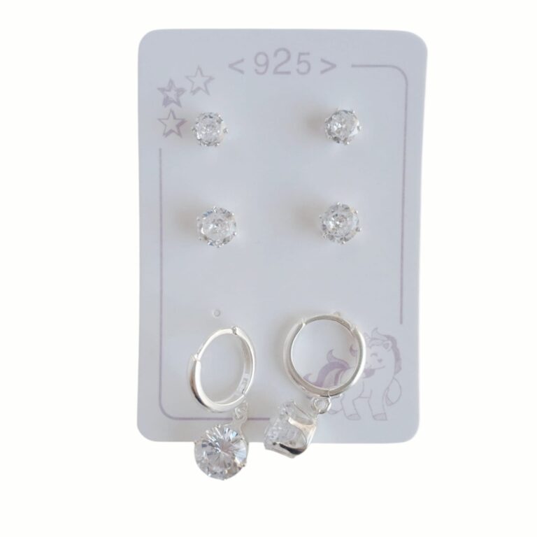 Aro Plata 925 Blister x3