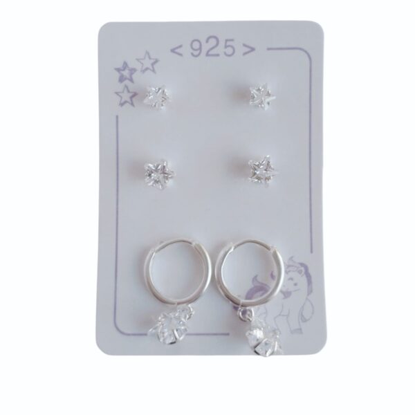 Aro Plata 925 Blister x3