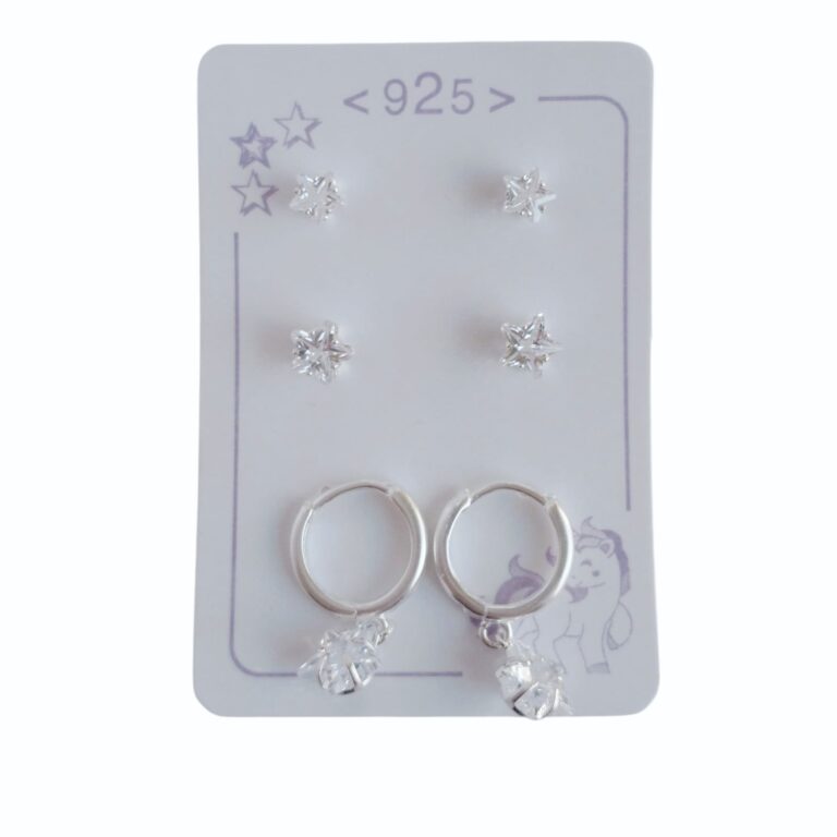 Aro Plata 925 Blister x3
