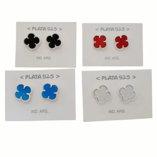 Aro plata 925 Trebol
