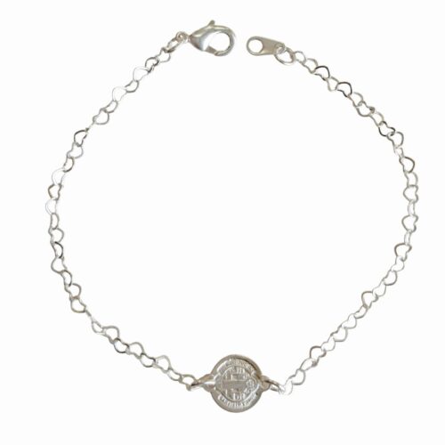 Pulsera Pl900 corazón con dije