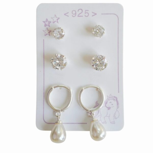Aro Plata 925 Blister x3