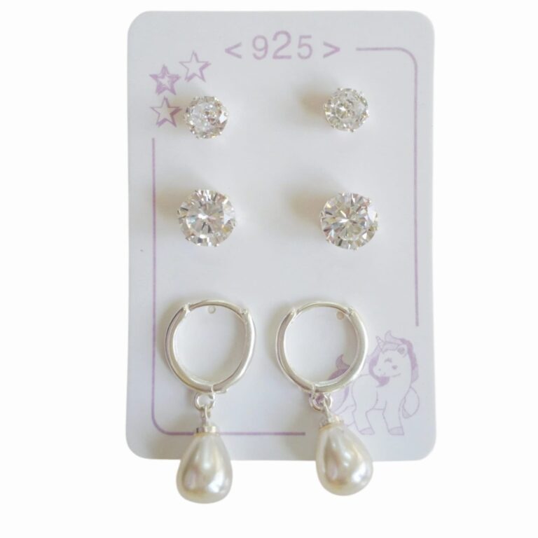 Aro Plata 925 Blister x3