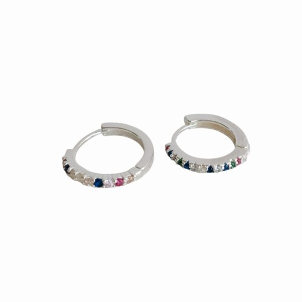 Aro Plata 925 Argolla c/cubic